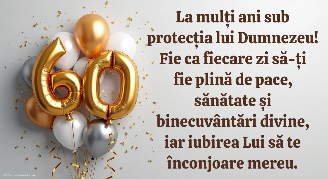 Imagini cu LA MULȚI ANI 60 ani: Baloane