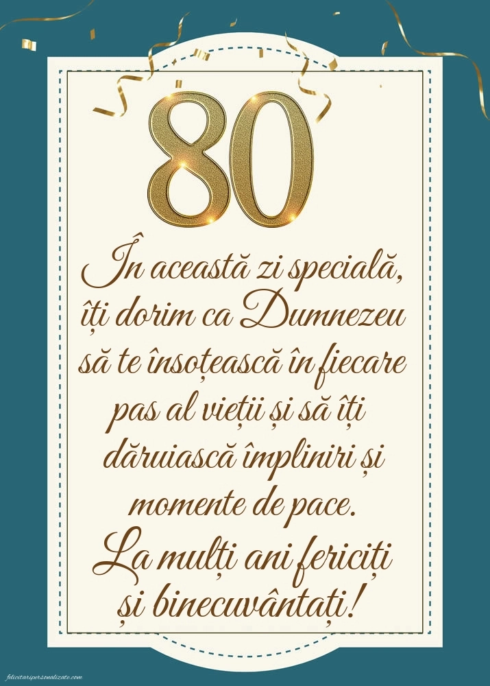 Imagini cu LA MULȚI ANI 80 ani: Tort