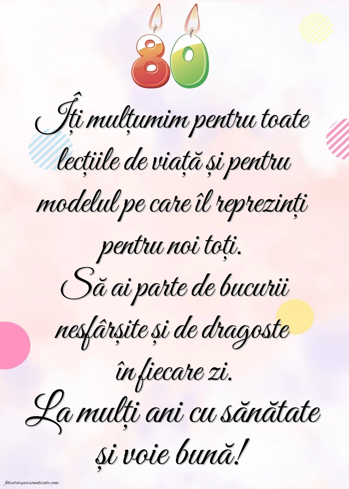 Imagini cu LA MULȚI ANI 80 ani: Lumânări