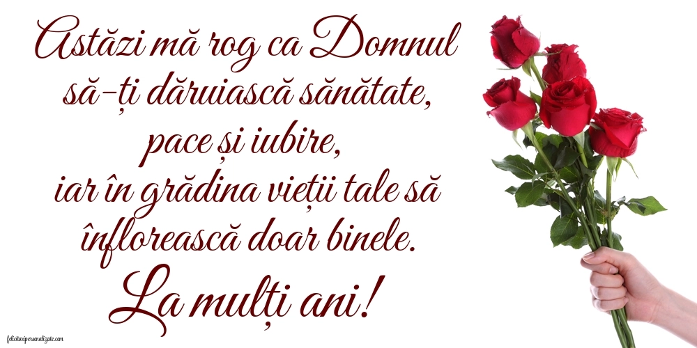Imagini cu felicitări de La Mulți Ani cu Flori: Flori