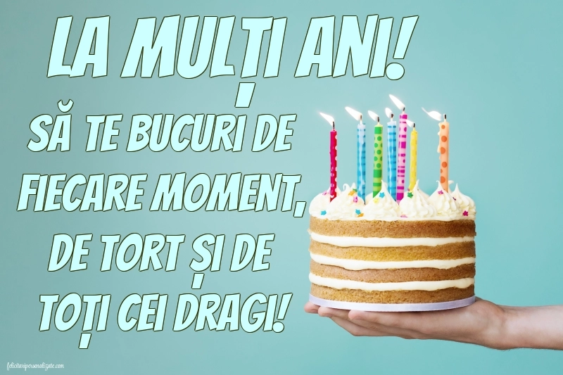 Imagini cu felicitări de La Mulți Ani cu Tort: Tort