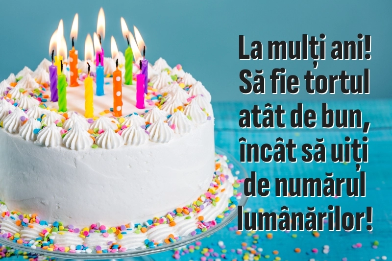 Imagini cu felicitări de La Mulți Ani cu Tort: Tort