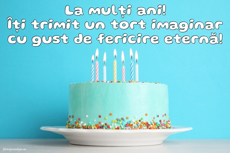 Imagini cu felicitări de La Mulți Ani cu Tort: Tort