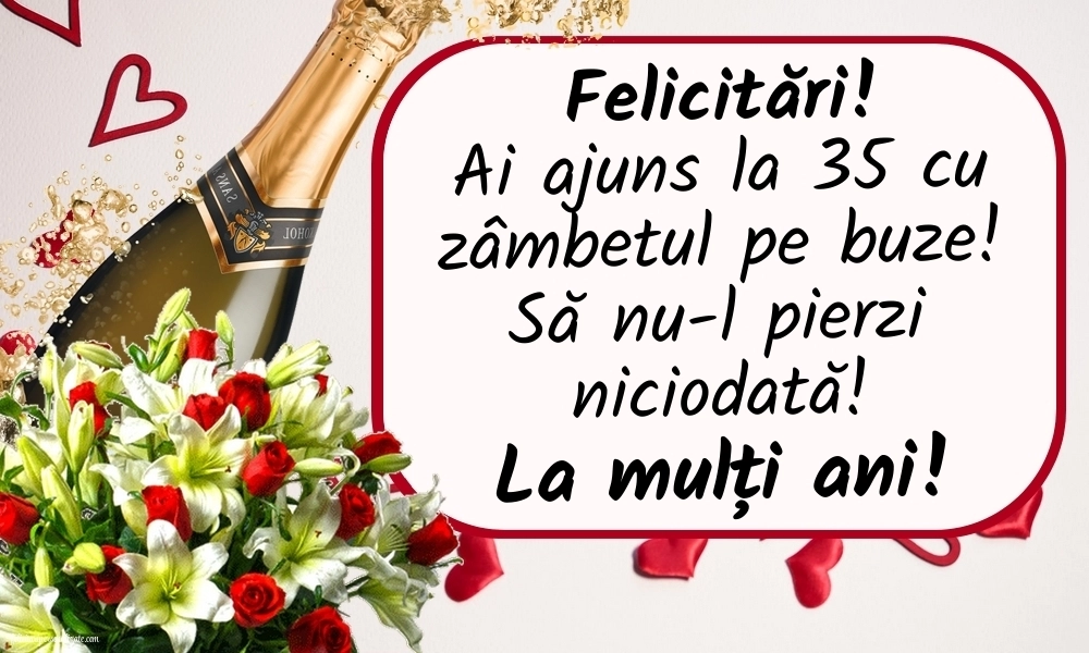 Imagini cu LA MULȚI ANI 35 de ani: Flori