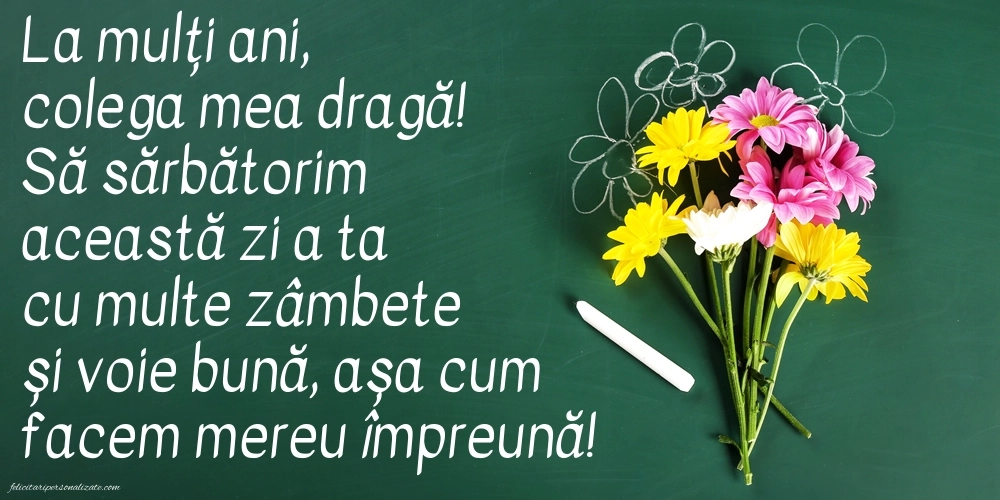 Imagini de LA MULȚI ANI pentru colega de clasă: Școală