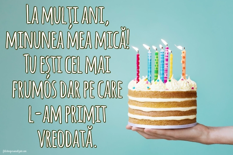 Imagini cu mesaje de LA MULȚI ANI pentru fratele meu mai mic: Tort