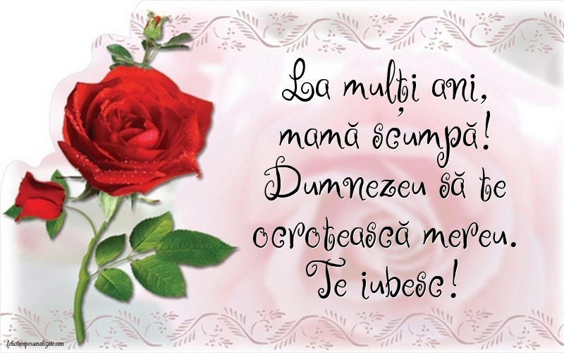 Imagini de LA MULȚI ANI de la Fiu pentru Mamă: Flori