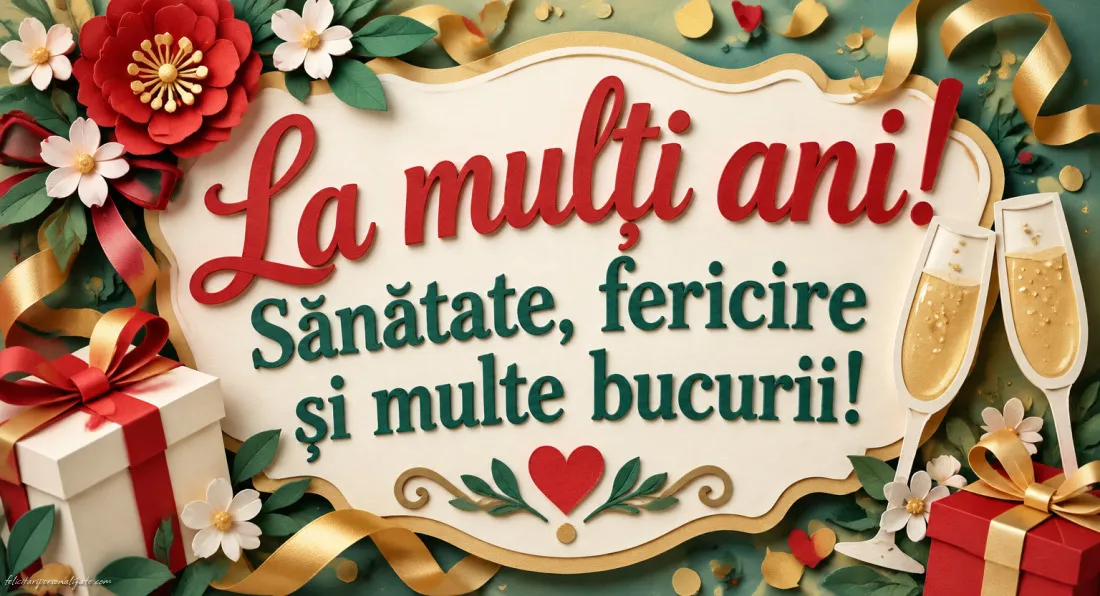 Felicitări cu mesaje pentru aniversare: 