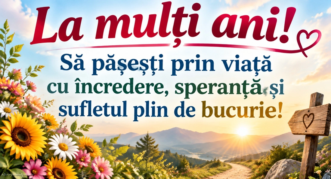 Felicitări cu mesaje pentru aniversare: 