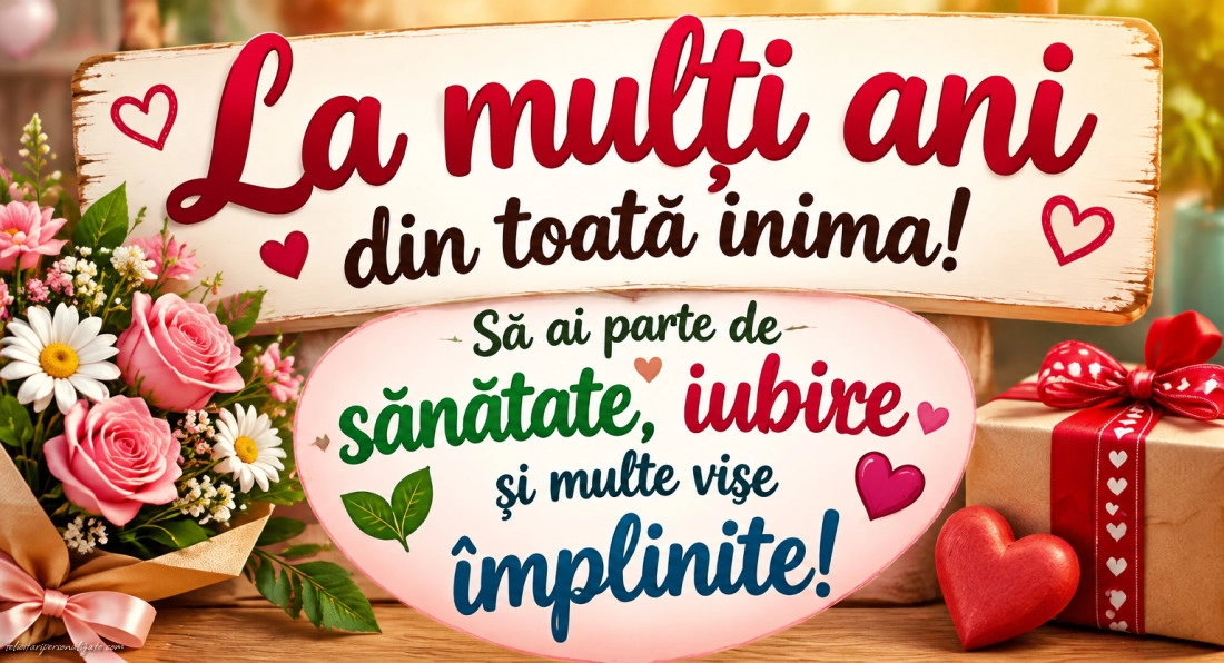 Felicitări cu mesaje pentru aniversare: 