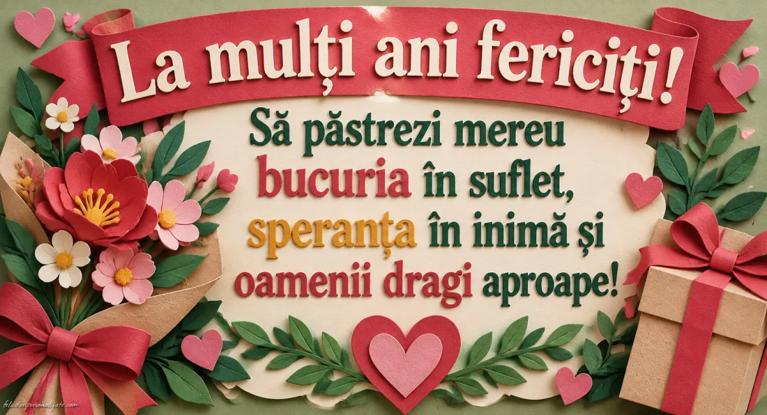 Felicitări cu mesaje pentru aniversare: 