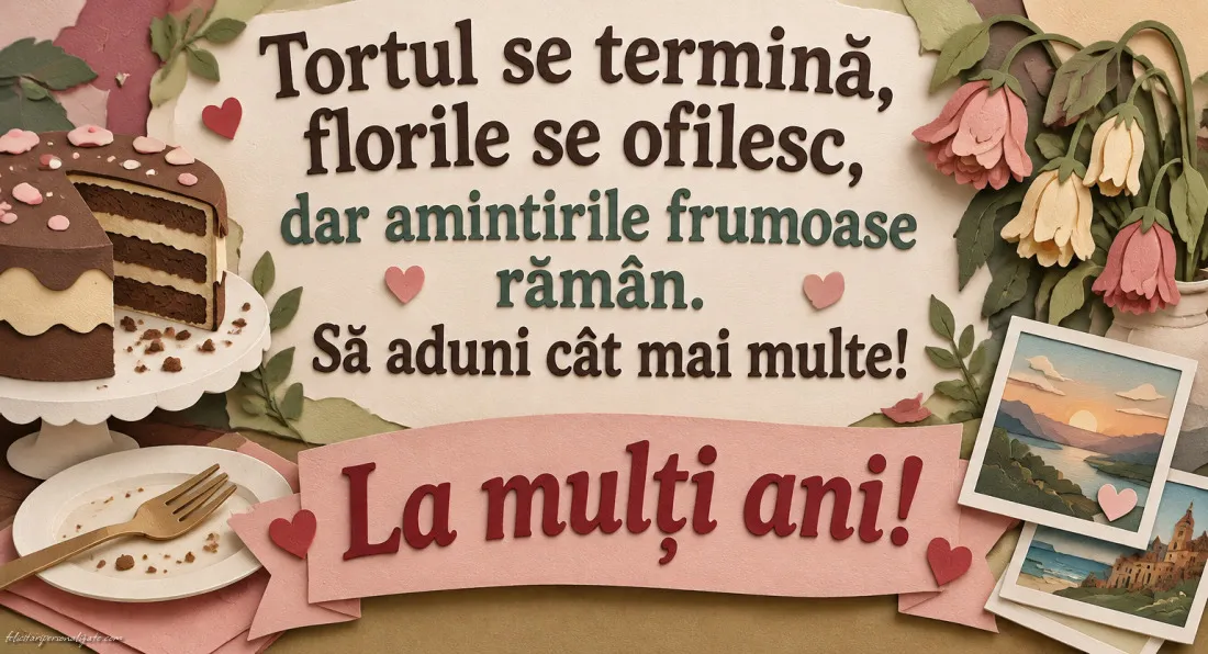 Felicitări cu mesaje pentru aniversare: 