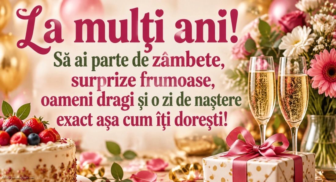 Felicitări cu mesaje pentru aniversare: 