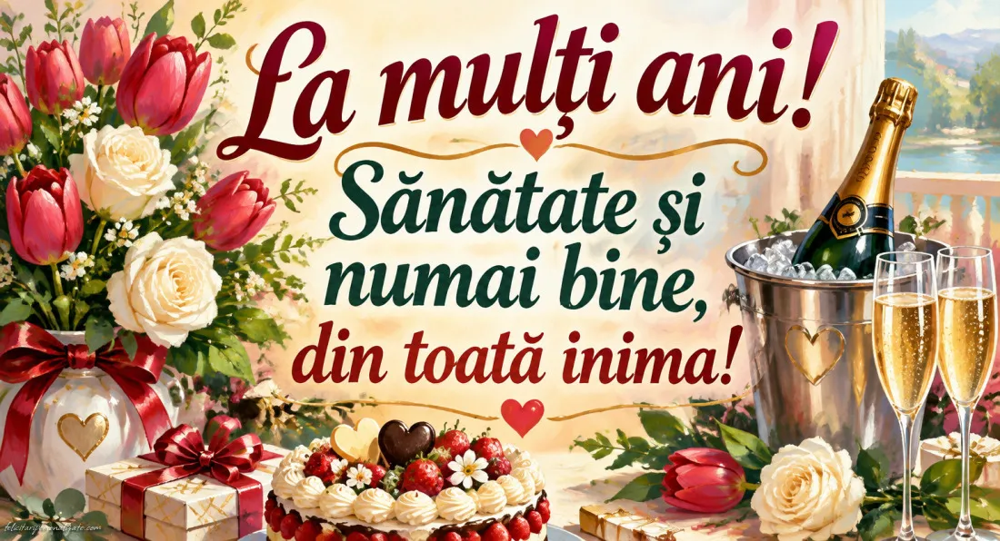 Felicitări cu mesaje pentru aniversare: 