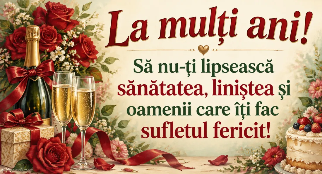 Felicitări cu mesaje pentru aniversare: 