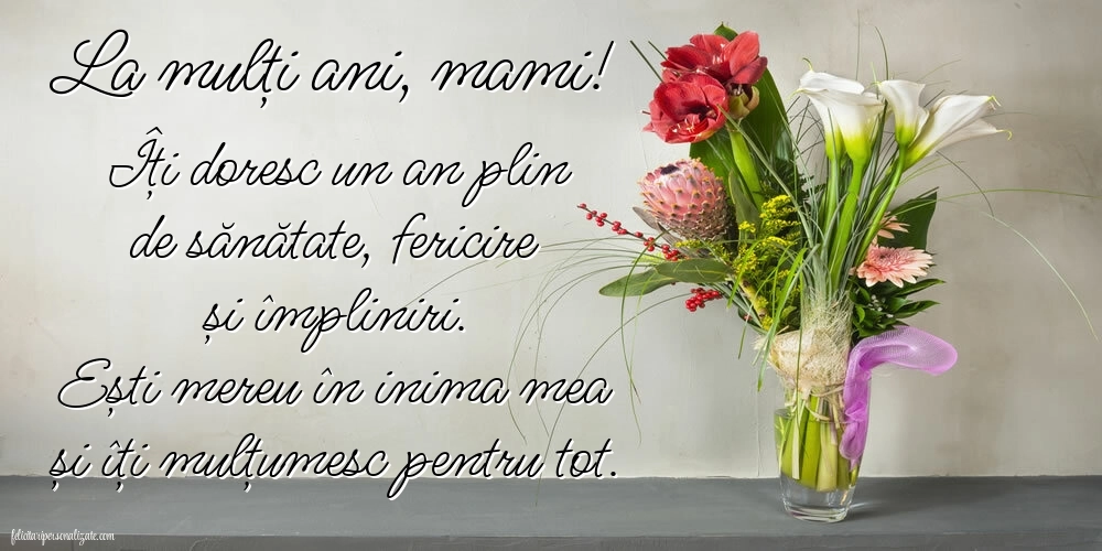 Imagini La Mulți Ani mama: Flori