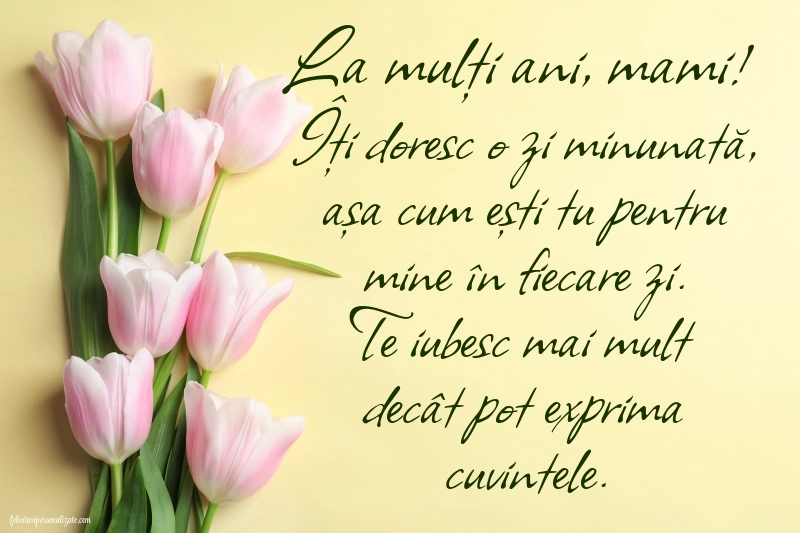 Felicitări și Imagini de Ziua de Naștere pentru Mama: Flori