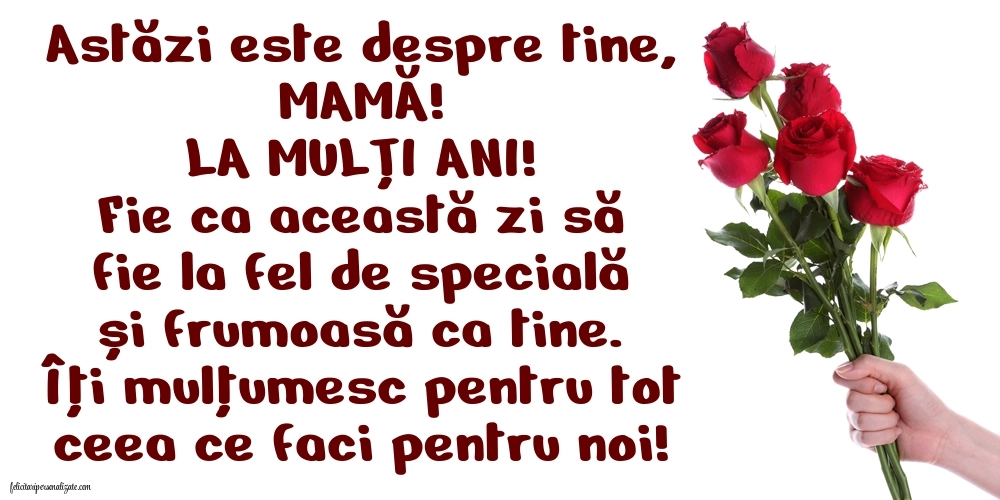 Felicitări și Imagini de Ziua de Naștere pentru Mama: Flori