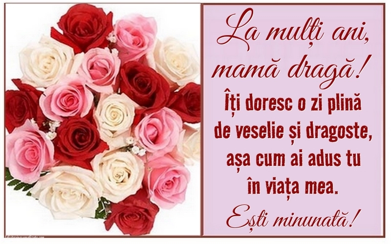 Felicitări și Imagini de Ziua de Naștere pentru Mama: Flori