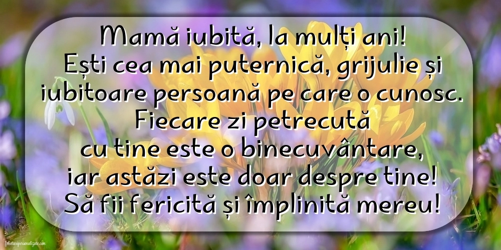 Felicitări și Imagini de Ziua de Naștere pentru Mama: Flori