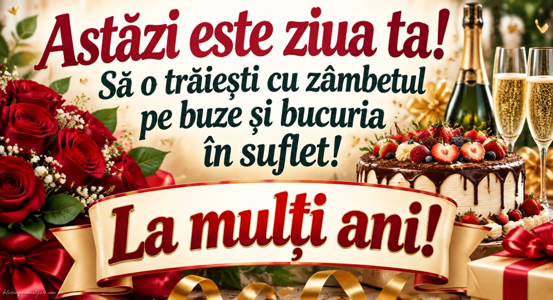 Felicitări cu mesaje pentru aniversare: 