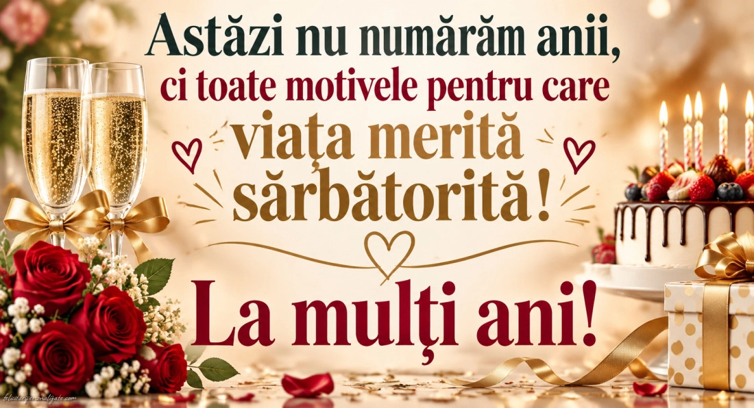 Felicitări cu mesaje pentru aniversare: 