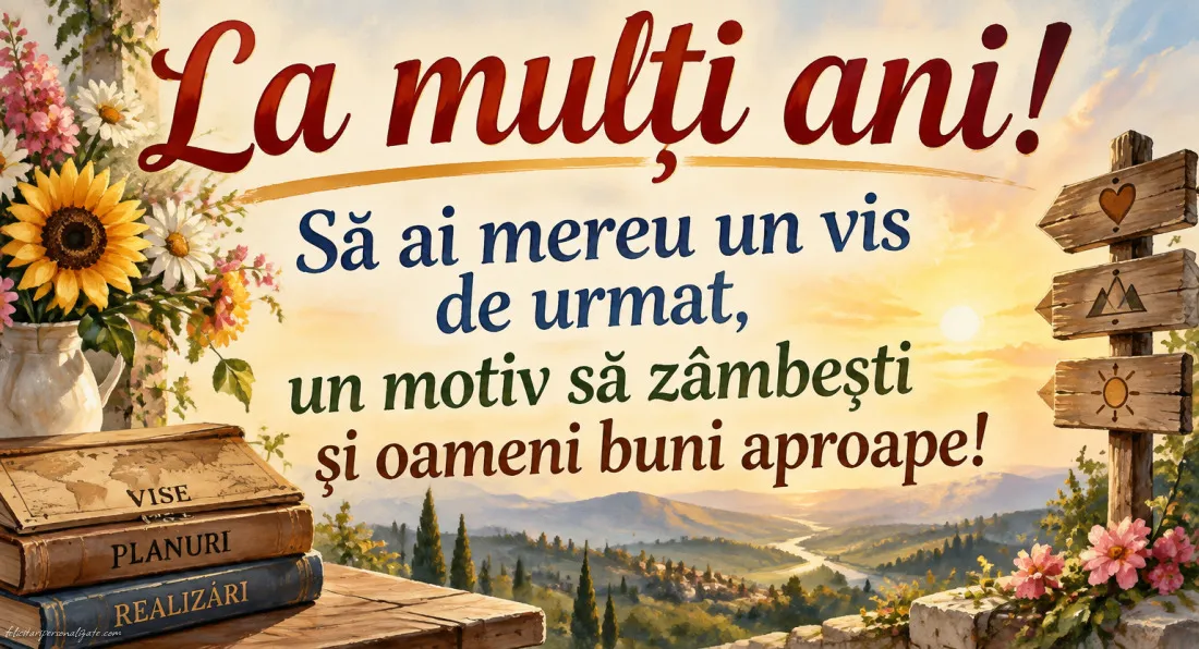 Felicitări cu mesaje pentru aniversare: 