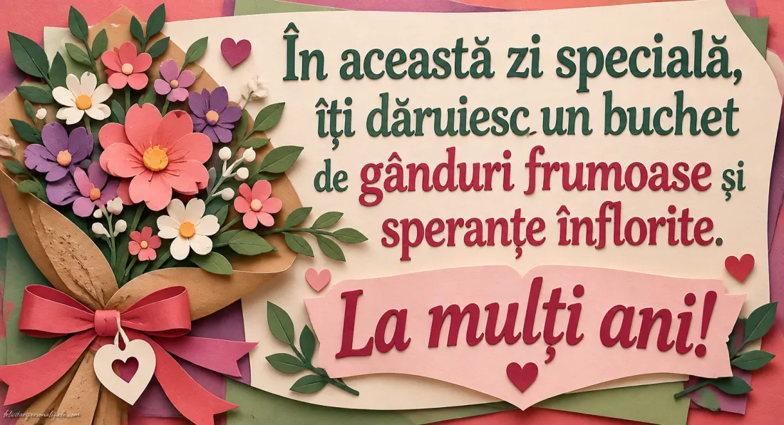 Felicitări cu mesaje pentru aniversare: 