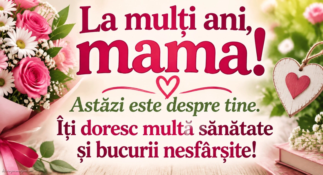 Felicitări și Imagini de Ziua de Naștere pentru Mama: 