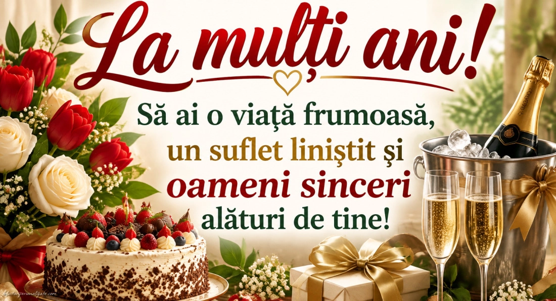 Felicitări cu mesaje pentru aniversare: 
