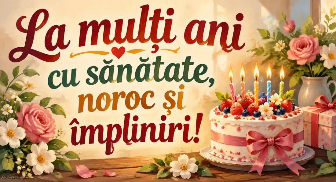 Felicitări cu mesaje pentru aniversare: 