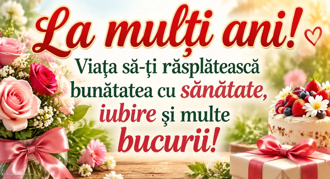 Felicitări cu mesaje pentru aniversare: 