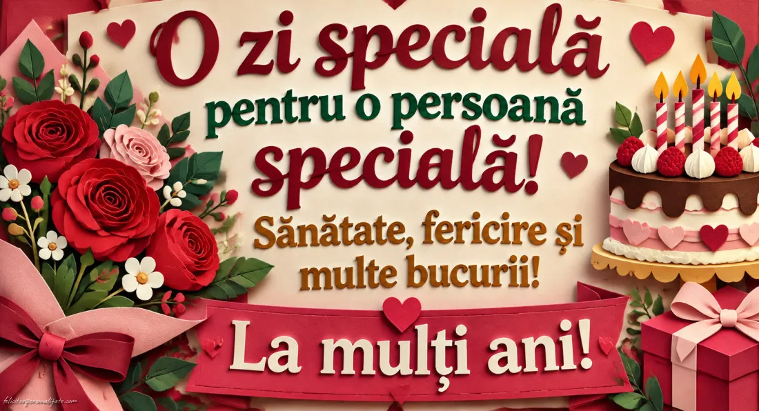 Felicitări cu mesaje pentru aniversare: 