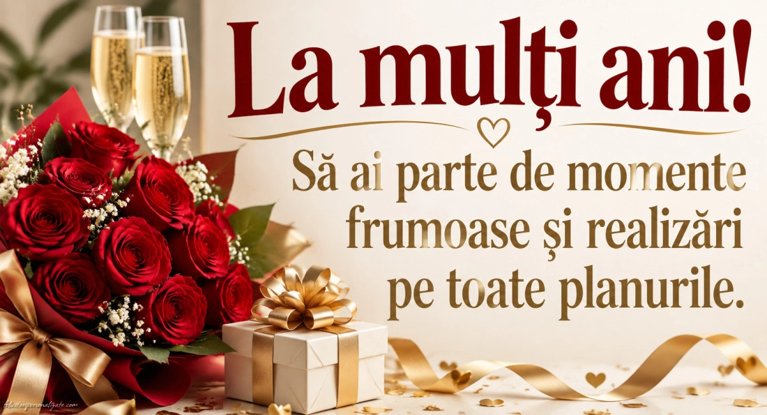 Felicitări cu mesaje pentru aniversare: 