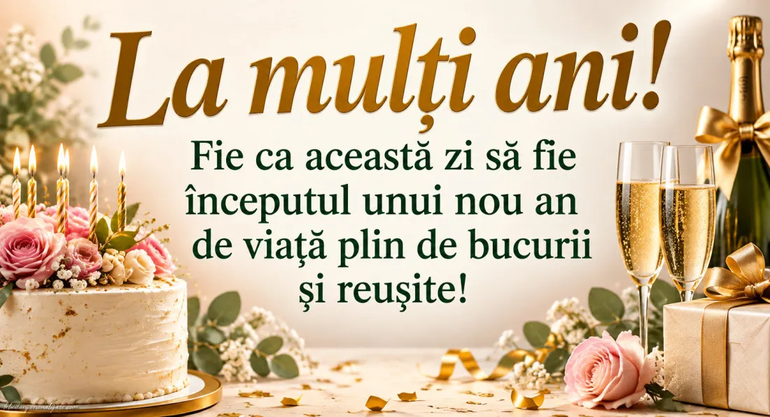 Felicitări cu mesaje pentru aniversare: 