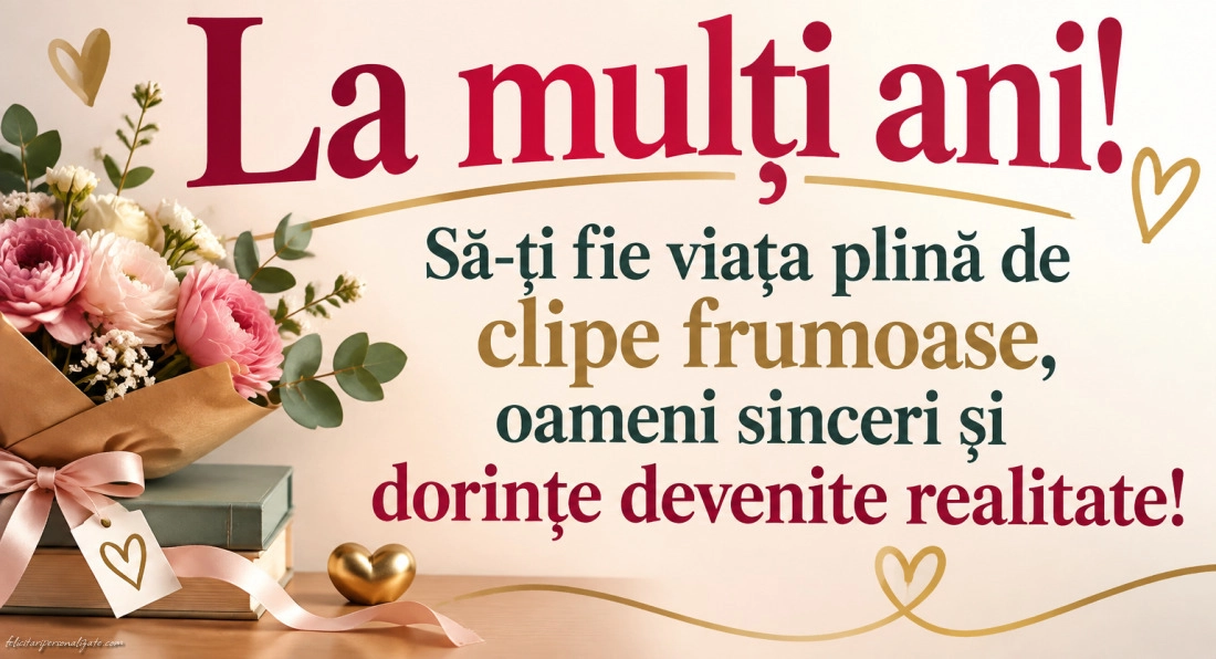 Felicitări cu mesaje pentru aniversare: 