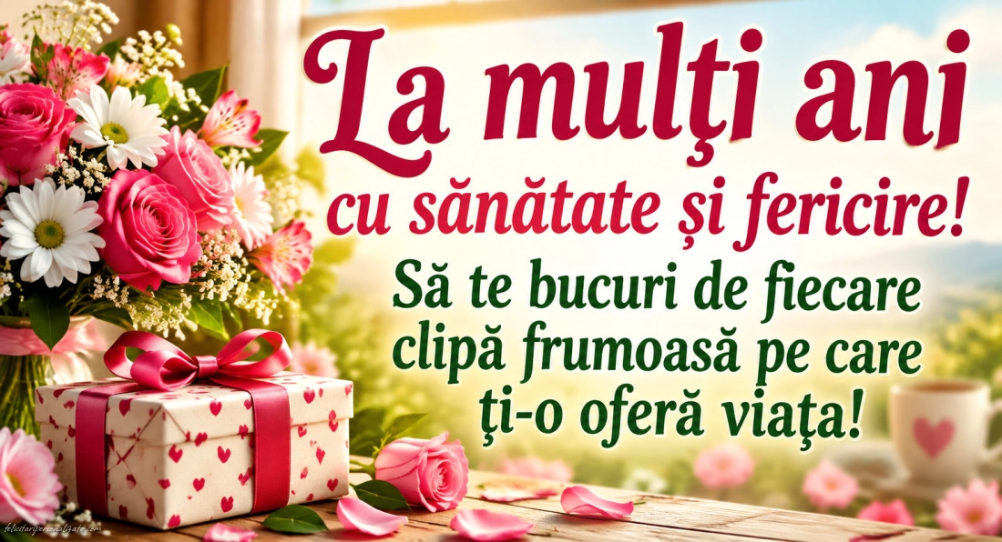 Felicitări cu mesaje pentru aniversare: 