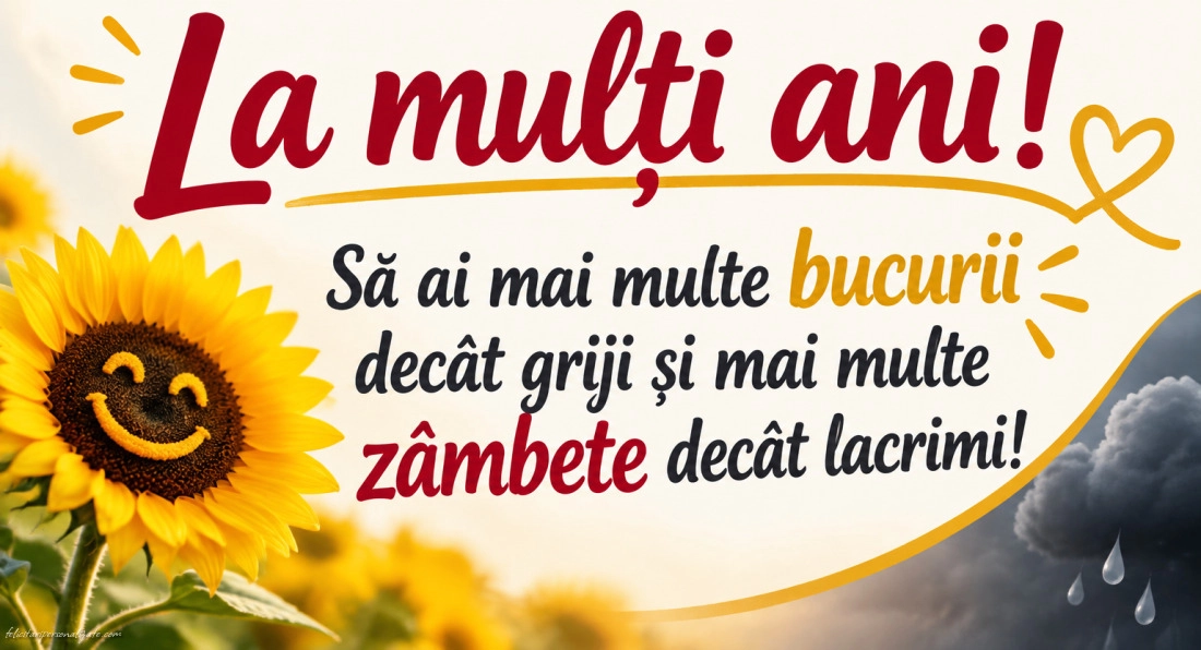Felicitări cu mesaje pentru aniversare: 