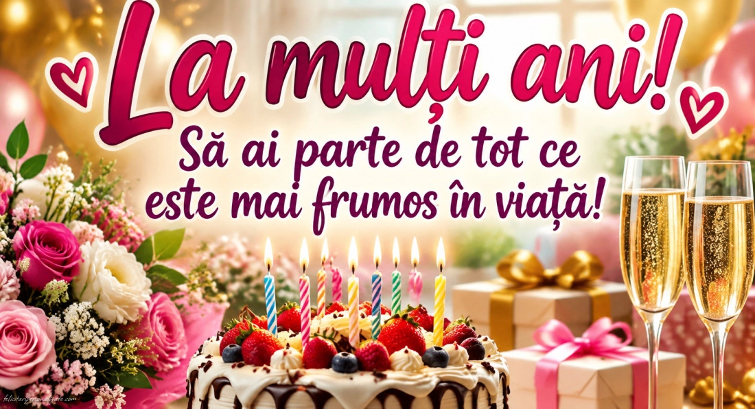 Felicitări cu mesaje pentru aniversare: 