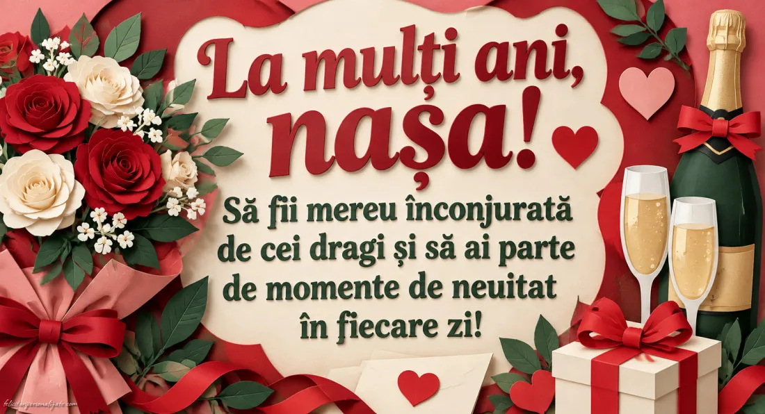 Felicitări și Imagini de Ziua de Naștere pentru Nașă: 