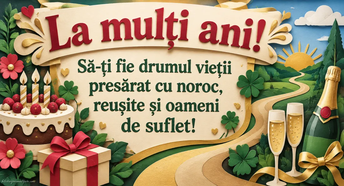 Felicitări cu mesaje pentru aniversare: 