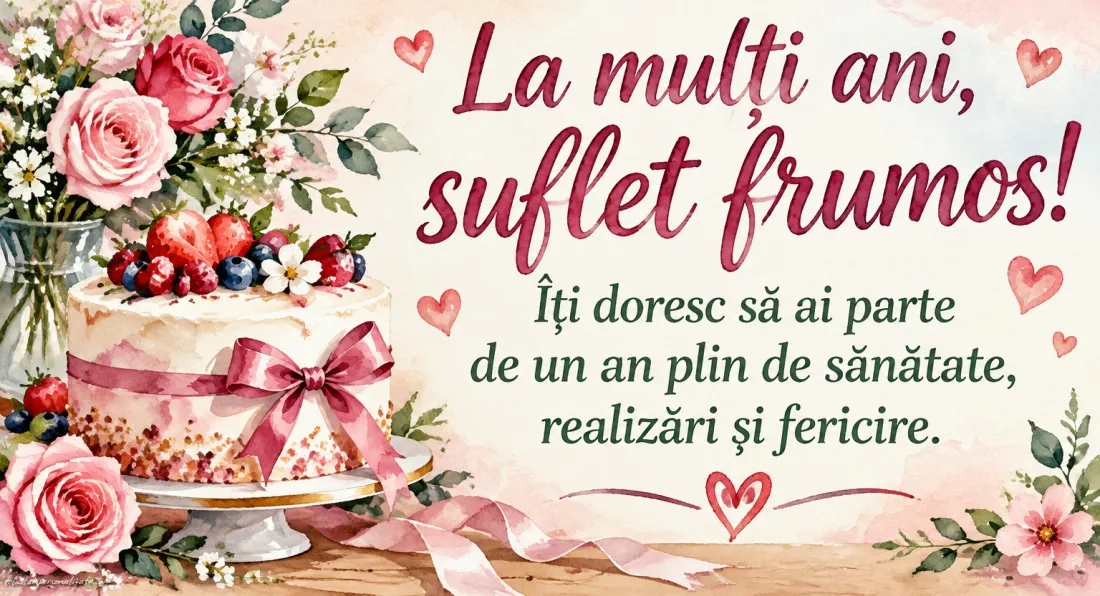 Felicitări cu mesaje pentru aniversare: 