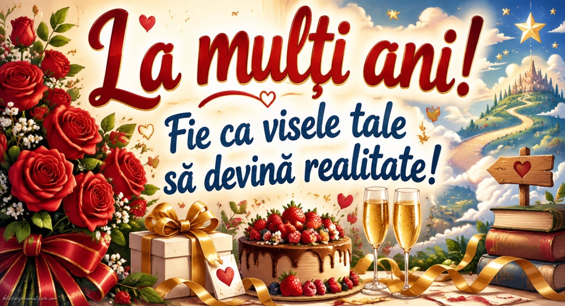 Felicitări cu mesaje pentru aniversare: 