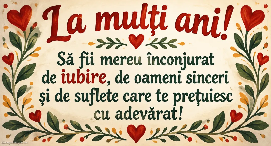 Felicitări cu mesaje pentru aniversare: 