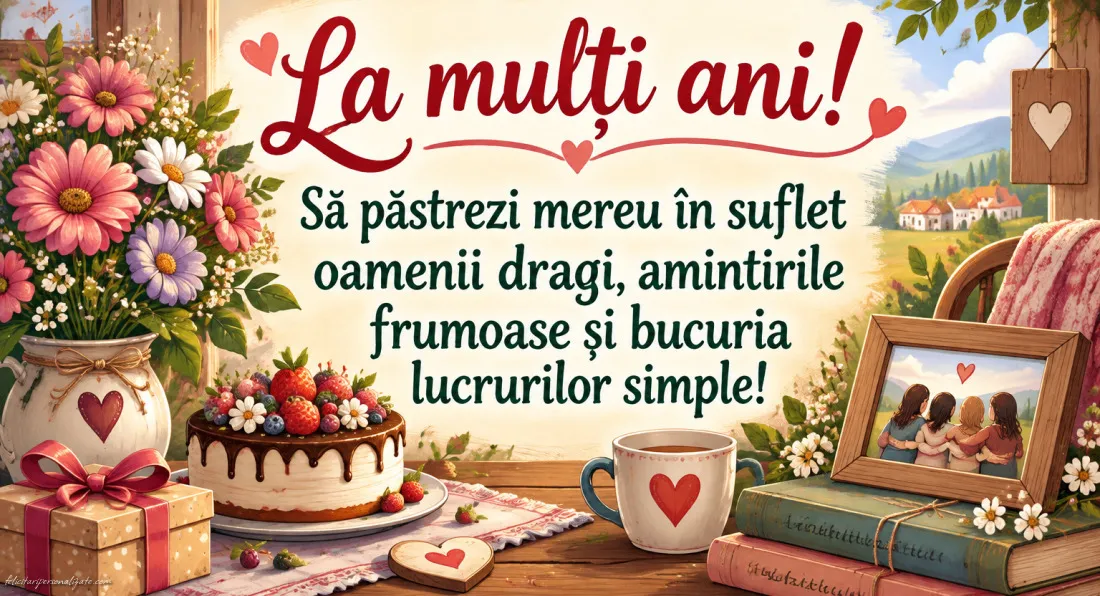Felicitări cu mesaje pentru aniversare: 