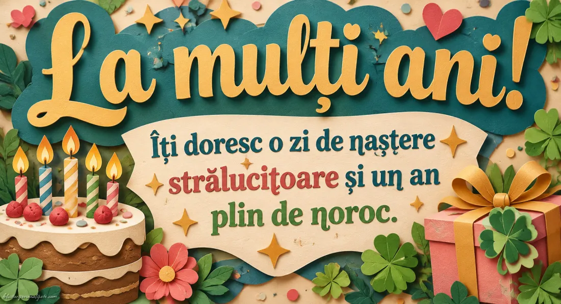 Felicitări cu mesaje pentru aniversare: 