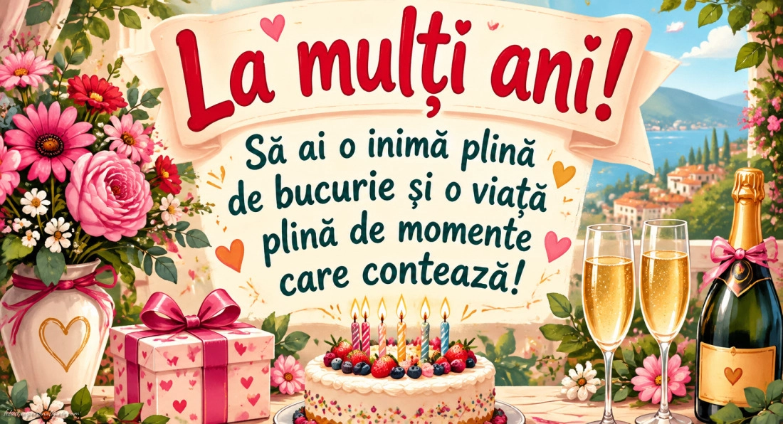 Felicitări cu mesaje pentru aniversare: 