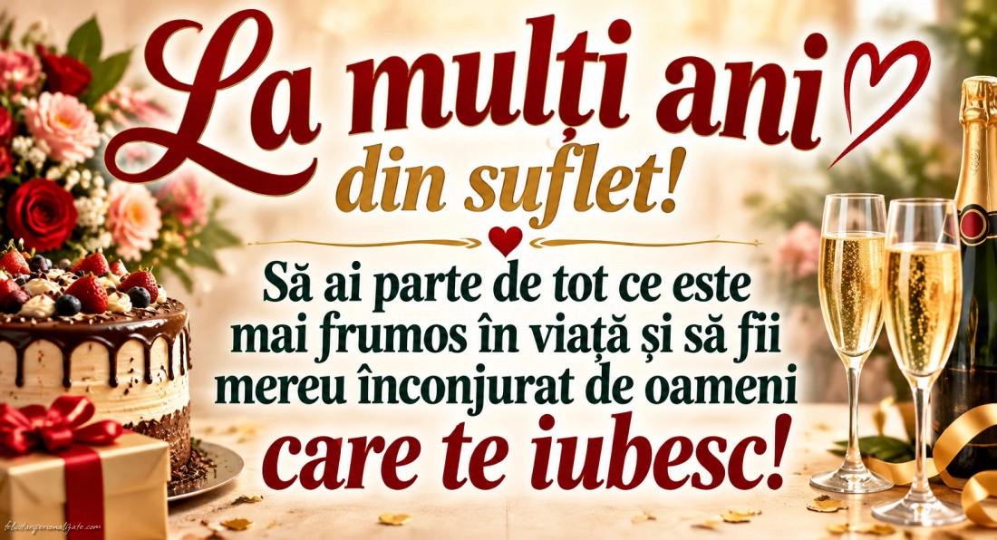 Felicitări cu mesaje pentru aniversare: 