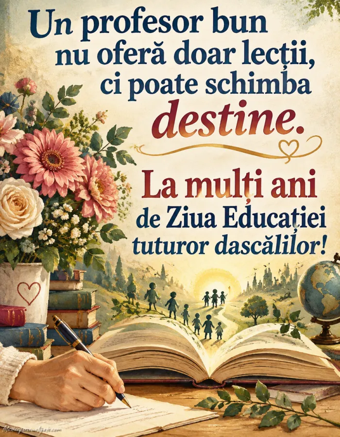 Imagini cu La Mulți Ani de Ziua Educației: 