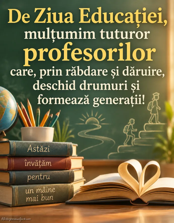Imagini cu La Mulți Ani de Ziua Educației: 